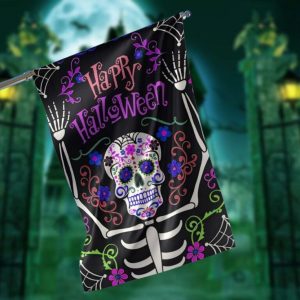 Shadarev Happy Halloween Garden Flag – 12×18 Garden Flag