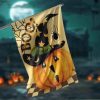 Boo Pumpkin Spider Garden Flag – 12×18 Garden Flag