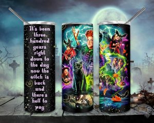 Halloween Hocus Pocus Tumbler Png, 20Oz Skinny Tumbler Png