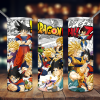 Dragon Ball Z Tumbler Png, Anime Characters Goku Tumbler Png, 20Oz Skinny Tumbler Png