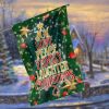 Joy Love Peace Family Laughter Christmas Garden Flag – 12×18 Garden Flag