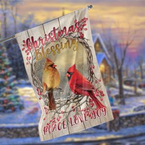 Christmas Blessing Garden Flag – 12×18 Garden Flag