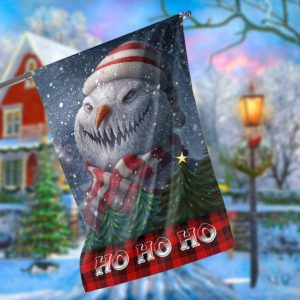 Christmas Creepy Santa Claus Garden Flag – 12×18 Garden Flag