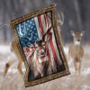 Deer Christmas Garden Flag – 12×18 Garden Flag