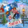 God Bless America Garden Flag – 12×18 Garden Flag