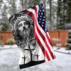 Jesus One Nation Under God Garden Flag – 12×18 Garden Flag