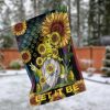 Let It Be Gnome Happy Peace Garden Flag – 12×18 Garden Flag
