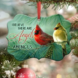 Cardinal Angels Among Us Ornament PNG, Benelux Christmas Ornament