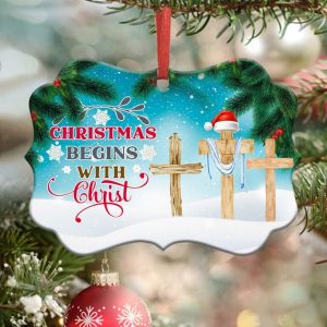 Christmas Begin With Christ Ornament PNG, Benelux Christmas Ornament