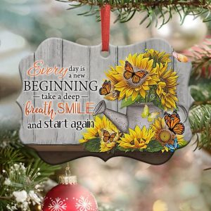 Everyday Is A New Beginning Ornament PNG, Benelux Christmas Ornament