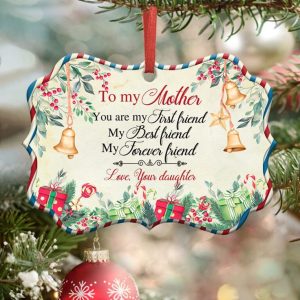 Family Letter For Mother Ornament PNG, Benelux Christmas Ornament