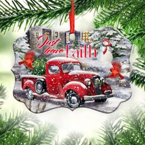 Just Have Faith Ornament PNG, Benelux Christmas Ornament
