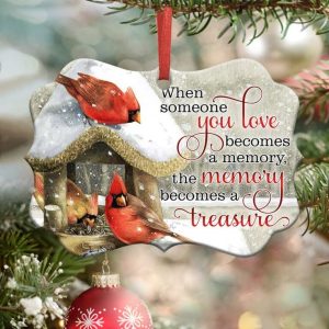 Memorial Cardinal Treasure Ornament PNG, Benelux Christmas Ornament