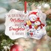 The Love Between A Mother And Daughter Ornament PNG, Benelux Christmas Ornament