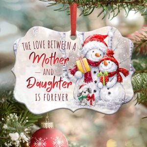 The Love Between A Mother And Daughter Ornament PNG, Benelux Christmas Ornament
