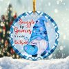 Snuggle Up Gnomies It’s Cold Outside Ornament PNG, Benelux Christmas Ornament
