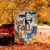 Hay Fall Cow Garden Flag – 12×18 Garden Flag