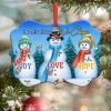 Snowman In This House We Choose Ornament PNG, Benelux Christmas Ornament