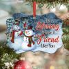 Bestie Snowman Have A Friend Ornament PNG, Benelux Christmas Ornament