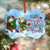 Sister Snowman Always My Sister Ornament PNG, Benelux Christmas Ornament