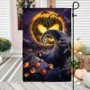 Halloween Town Pumpkin Patch Garden Flag – 12×18 Garden Flag