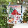 Merry Christmas Farmhouse Garden Flag – 12×18 Garden Flag