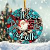Its Noel Yall Ornament Png, Round Christmas Ornament