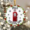 2022 Sucked Gas Ornament Png, Round Christmas Ornament