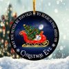 May You Never Be To Old Ornament Png, Round Christmas Ornament