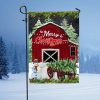 Merry Christmas Farmhouse Garden Flag – 12×18 Garden Flag