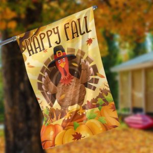 Happy Fall Garden Flag - 12x18 Garden Flag