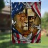 Jesus Lion Of Judah Garden Flag - 12x18 Garden Flag