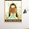 The World Belongs To Those Who Read Poster Print, Digital Poster Wall Art