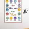 All Feelings Are Valid Poster Print, Digital Poster Wall Art