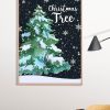 Christmas Tree Poster Print, Digital Poster Wall Art