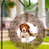 Five Breed Colors Beagle Wind Spinner PNG File