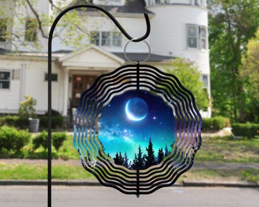 Night Sky Wind Spinner PNG File Night Sky Wind Spinner PNG File
