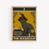The magician tarot card poster