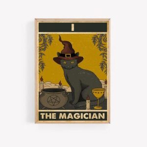 The magician tarot card poster