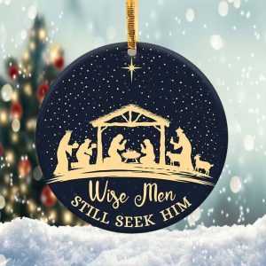 Wise Men Still Seek Him Ornament Png