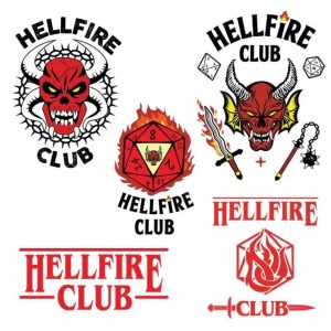 Hellfire Club - Cricut File - Svg, Png, Dxf, Eps