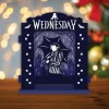 Wednesday Addams - Pop-up Light Box File - Cricut File