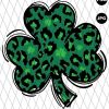 St Patrick Day Leopard Shamrock Png