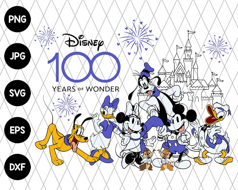 100 Years Of Wonder Mickey Minnie 2023 Svg 100th Anniversary 3 100 Years Of Wonder Mickey Minnie 2023 Svg 100th Anniversary 3