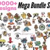 10000 Cartoon Embroidery Designs