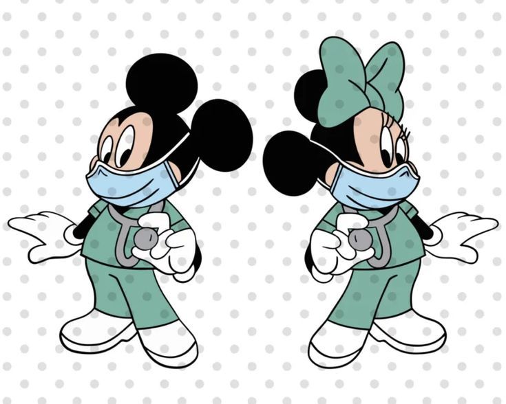 2pcs Essential Worker svg, Mickey Nurse svg, Quarantine svg 2pcs Essential Worker svg, Mickey Nurse svg, Quarantine svg