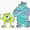 2pcs Monsters svg, Mike svg, Sully svg