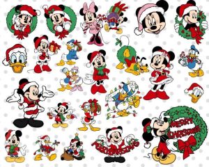 35pcs Ultimate Christmas SVG Bundle, Disney Christmas Holiday svg