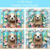3d Baby Sea Otter Tumbler Png