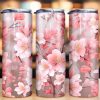3d Cherry Blossom Tumbler Png